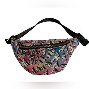 Retro 90s 80s Vibe Multicolor Women's Hip Fanny Pack Bag Stranger Things Eleven